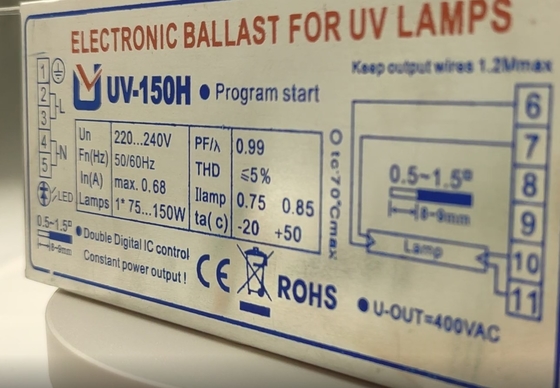 uvc ballast UV150h van 220V 150W voor de Lamp ondersteunende ballast van U810 Z1554