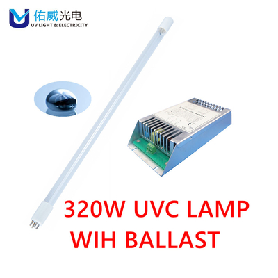 320w 185nm Power UVC Lichte industrie ontgeuring met ballast G13