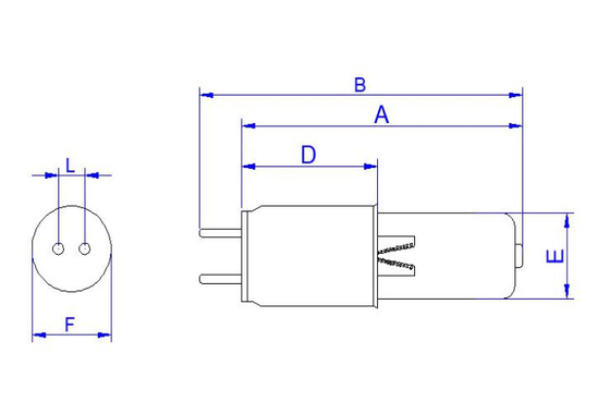 UV Ballast 12VDC Elektronische 3W ballast UV kleine kracht die bacteriën doodt