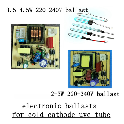 De aangepaste van de de Kathodebol 254nm van 3w UV Koude Kiemdodende UVC Lichte Buis