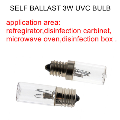 0.29A sterke UVC UV het Ozon Kiemdodende Lamp van de Gloeilampen4w Zelfballast