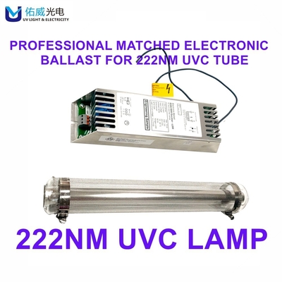Ultraviolette Desinfecterende 222nm verre UV Onschadelijke Lampsterilisator