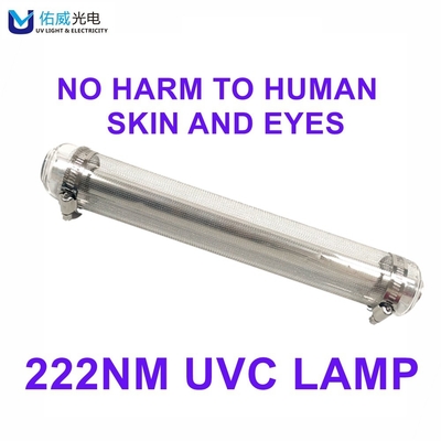 Ultraviolette Desinfecterende 222nm verre UV Onschadelijke Lampsterilisator