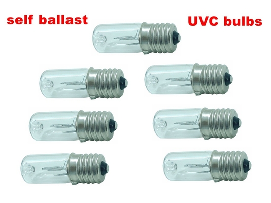 van 10V 12V gelijkstroom Zelf Gestabiliseerde E17 de Lamphouder van de de Omschakelaars UV Kiemdodende Lamp 3W