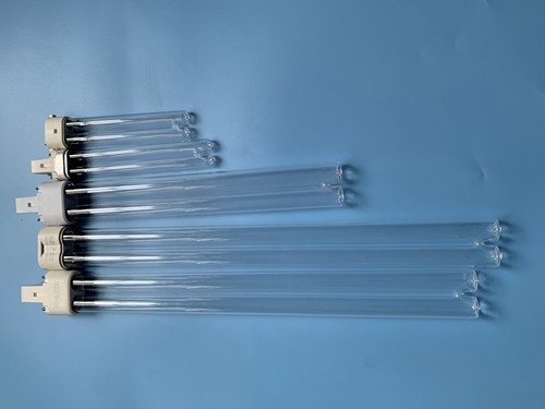 5W UVC Lichte van het de Lamp UVkwarts van de Buizenh Vorm 254nm Kiemdodende de Buis uvc lamp