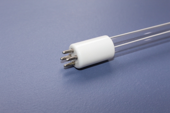2 van de de buis de UV Bactericidal Lamp van het speldenkwarts 75W T5 T8 UVC buis van de het Lichte Waterbehandeling