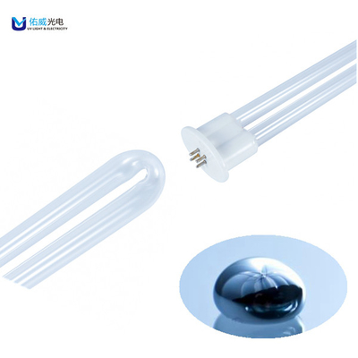 Huishoudelijk rioolwaterzuivering UVC-licht U-vorm 100w UV-lamp